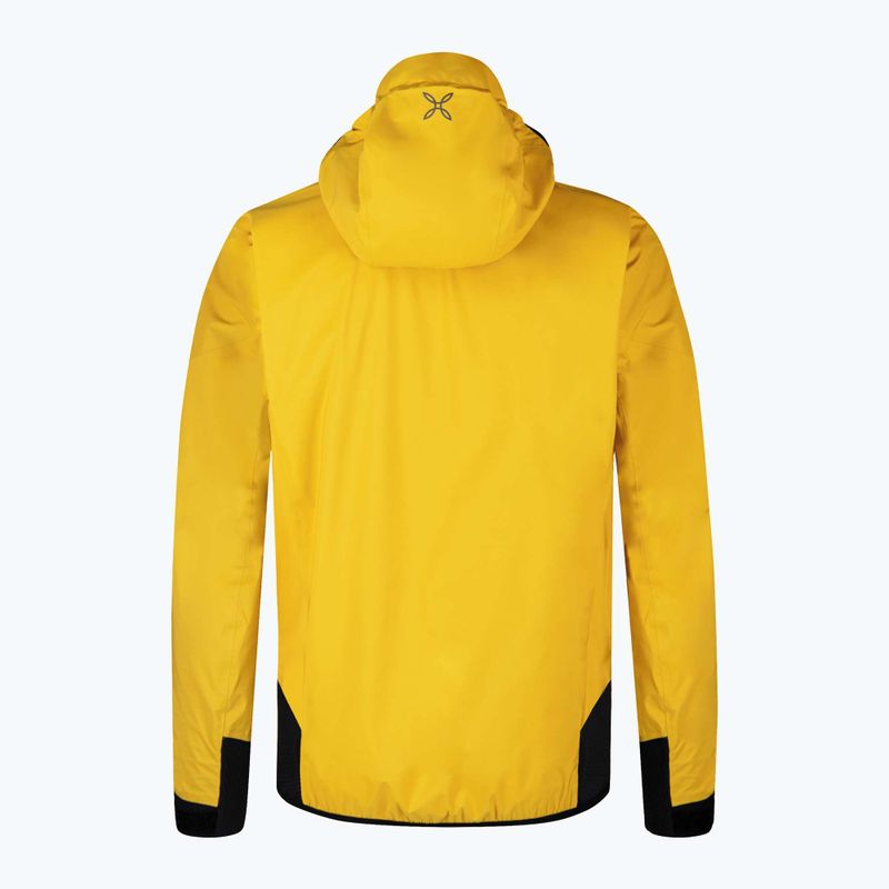 Куртка дощовик чоловіча Montura Vertigo 3L mustard 14