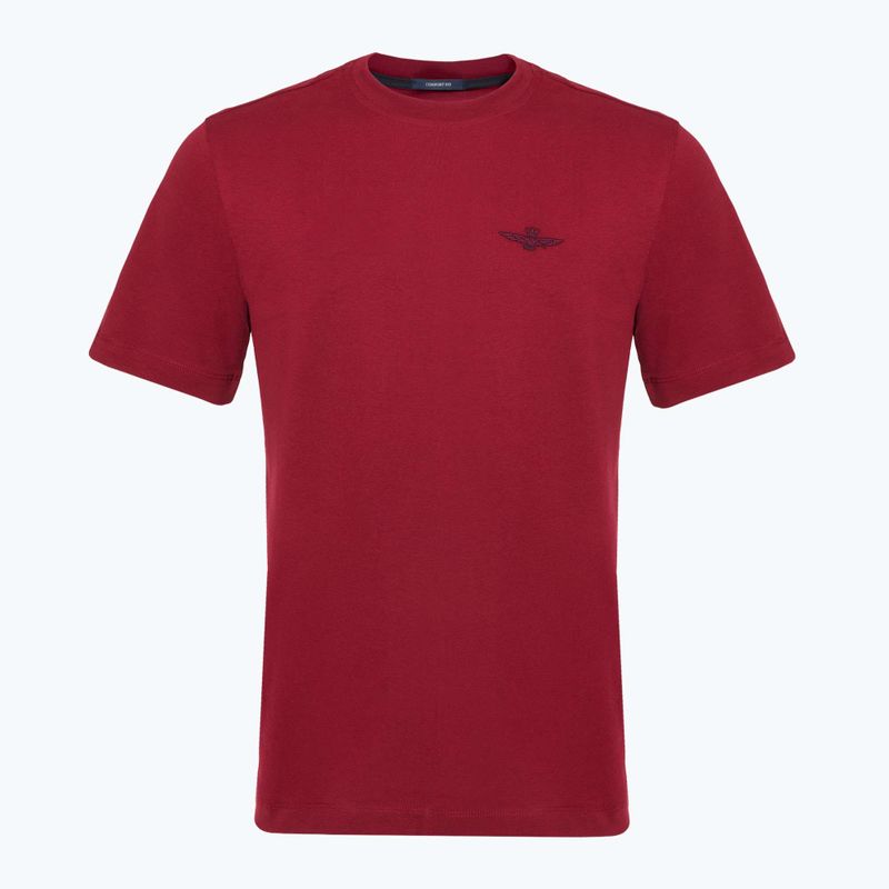 Чоловіча футболка Aeronautica Militare Essential бордова
