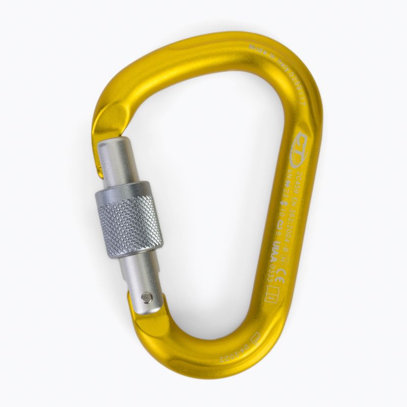Карабін Climbing Technology Snappy SG ocher/silver 2