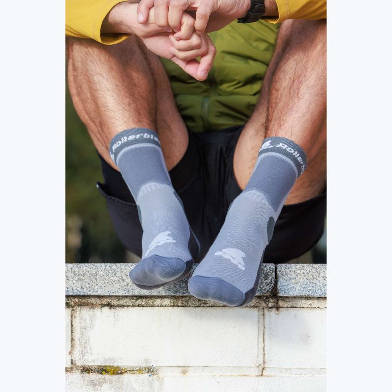 Шкарпетки Rollerblade Skate cool grey 3