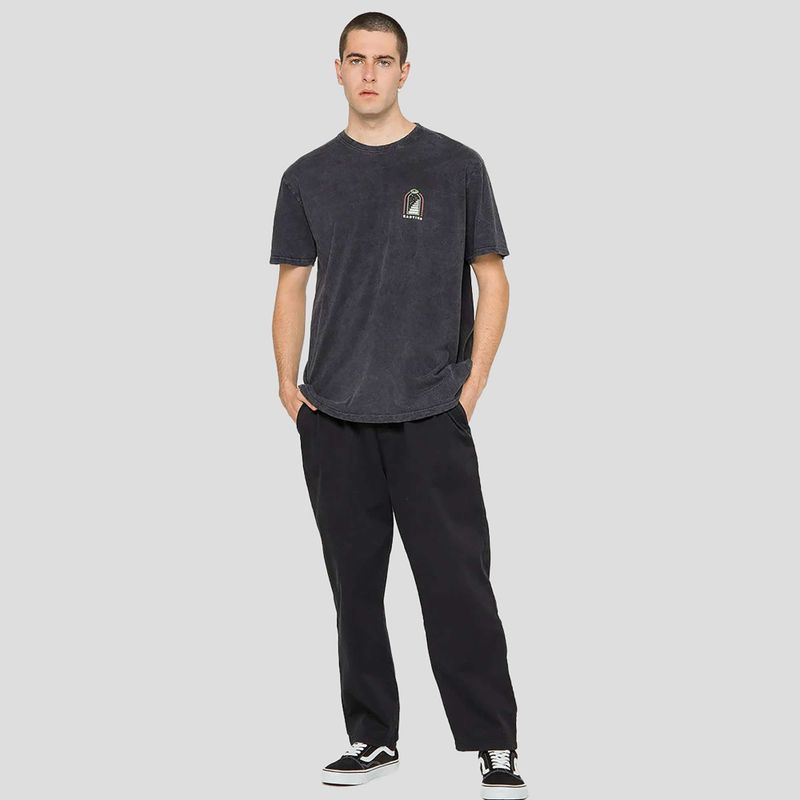 Футболка чоловіча Kaotiko Washed Trust Your Intuition black 2