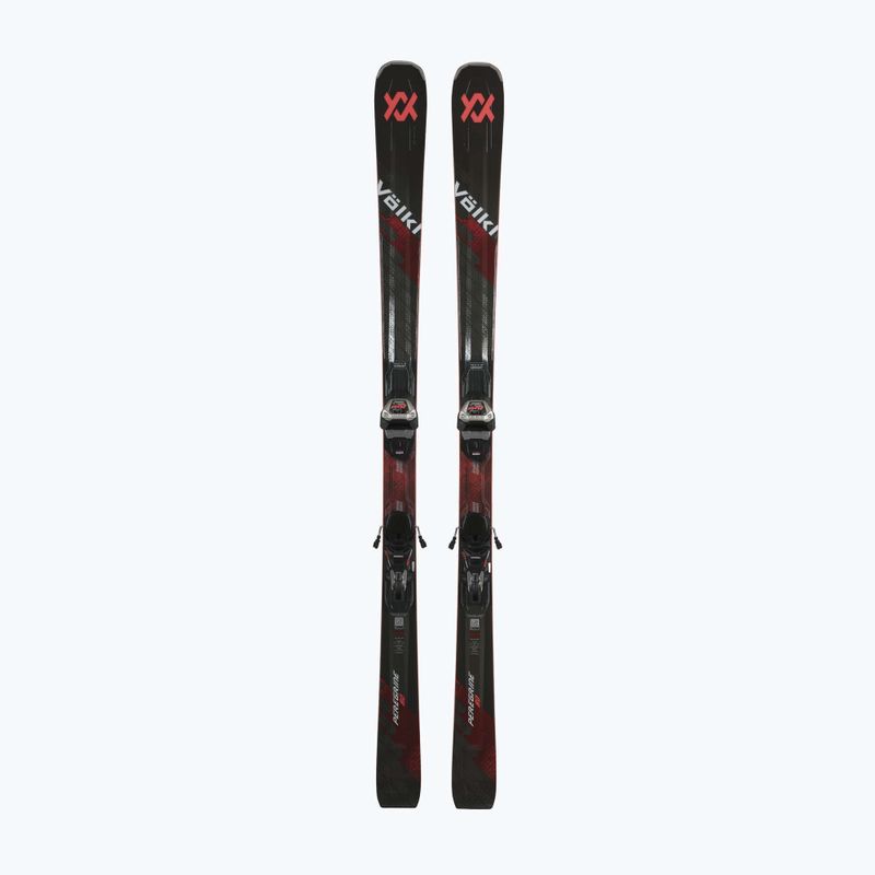 Лижі гірські Völkl Peregrine 80 + Кріплення Lowride 12 TCX black/red