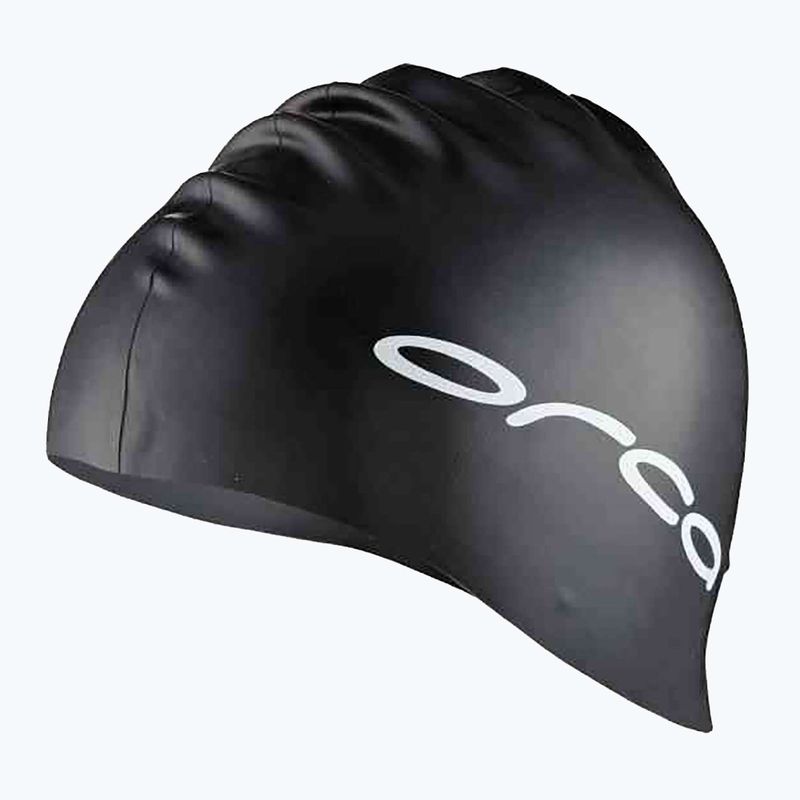 Шапочка для плавання Orca Silikonowy чорна DVA00001 2