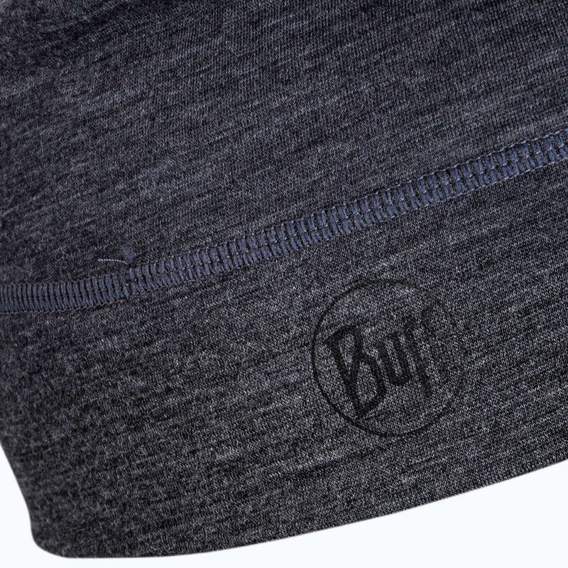 Шапка BUFF Lightweight Merino Wool Hat Solid сіра 113013.937.10.00 3