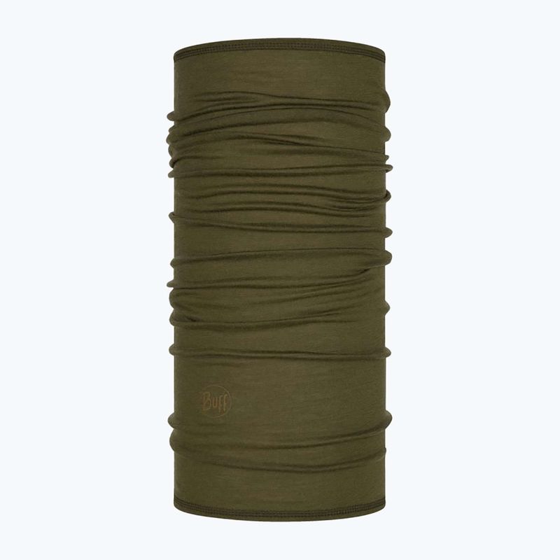Шарф багатофункціональний BUFF Lightweight Merino Wool зелений 113010.843.10.00 4