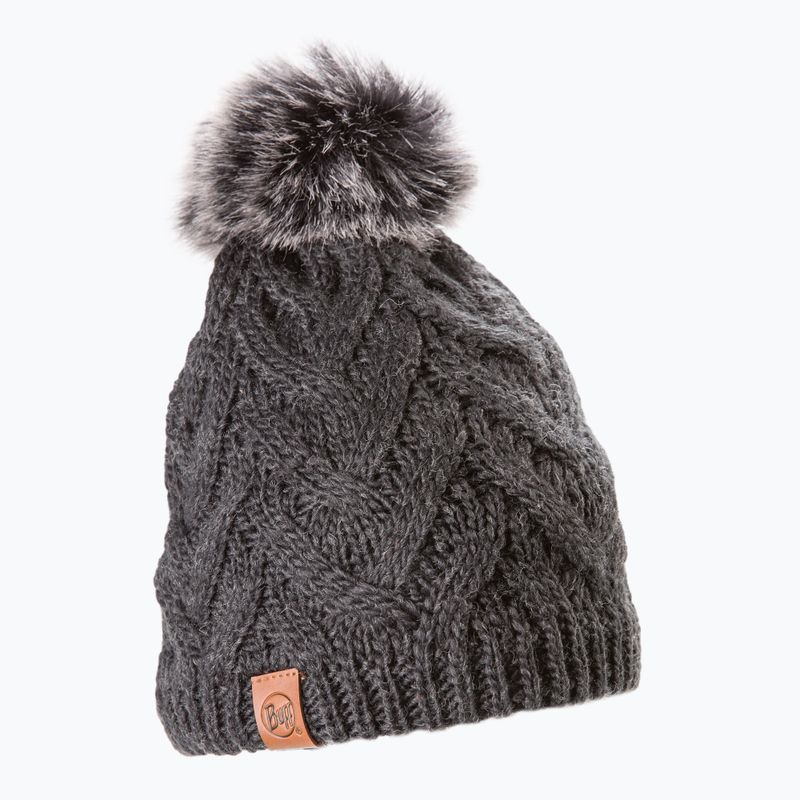 Шапка BUFF Knitted & Fleece Hat Caryn сіра 123515.901.10.00 2