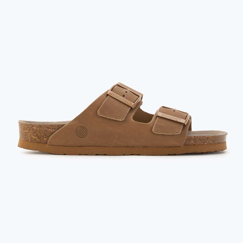 Шльопанці жіночі Genuins Hawaii Oiled Leather clay 2