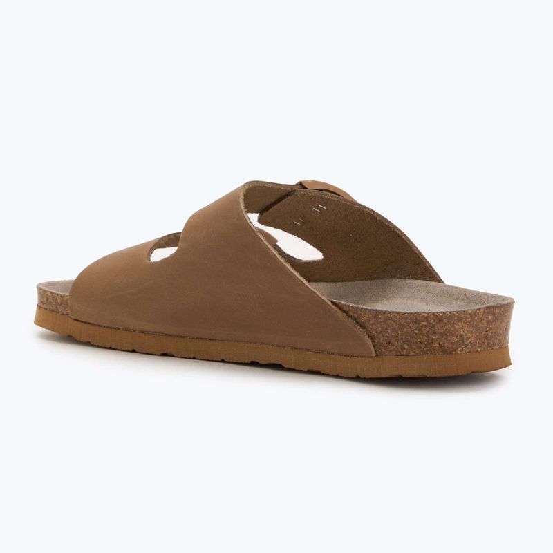 Шльопанці жіночі Genuins Hawaii Oiled Leather clay 3