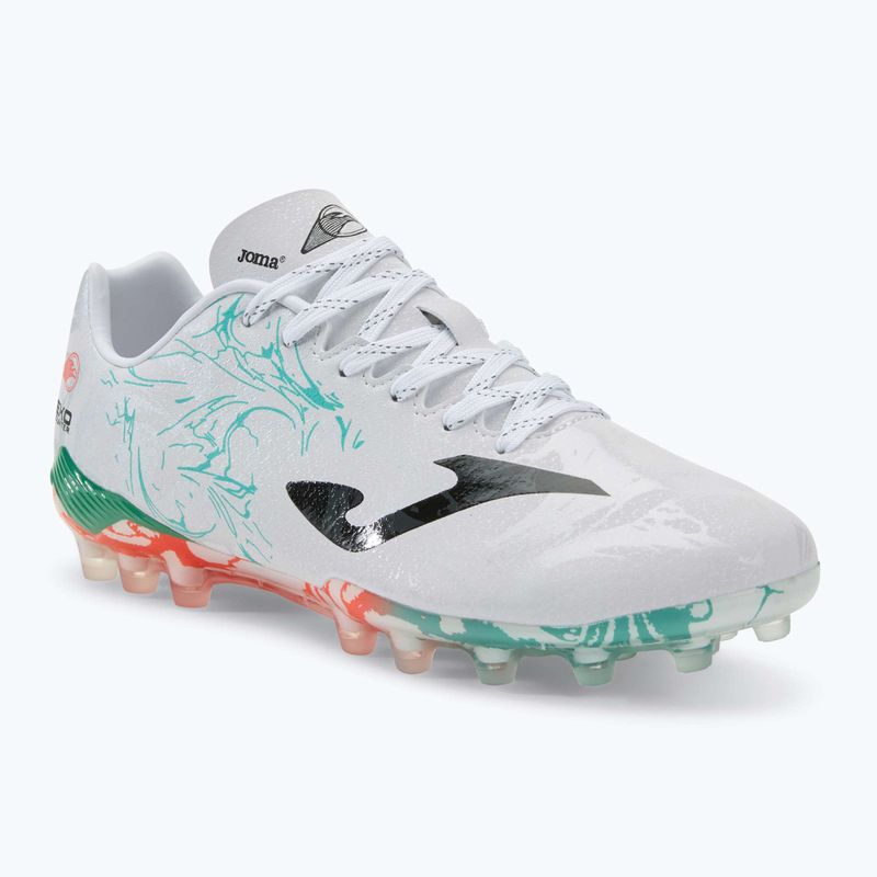 Кросівки футбольні чоловічі Supercopa AG white/turquoise
