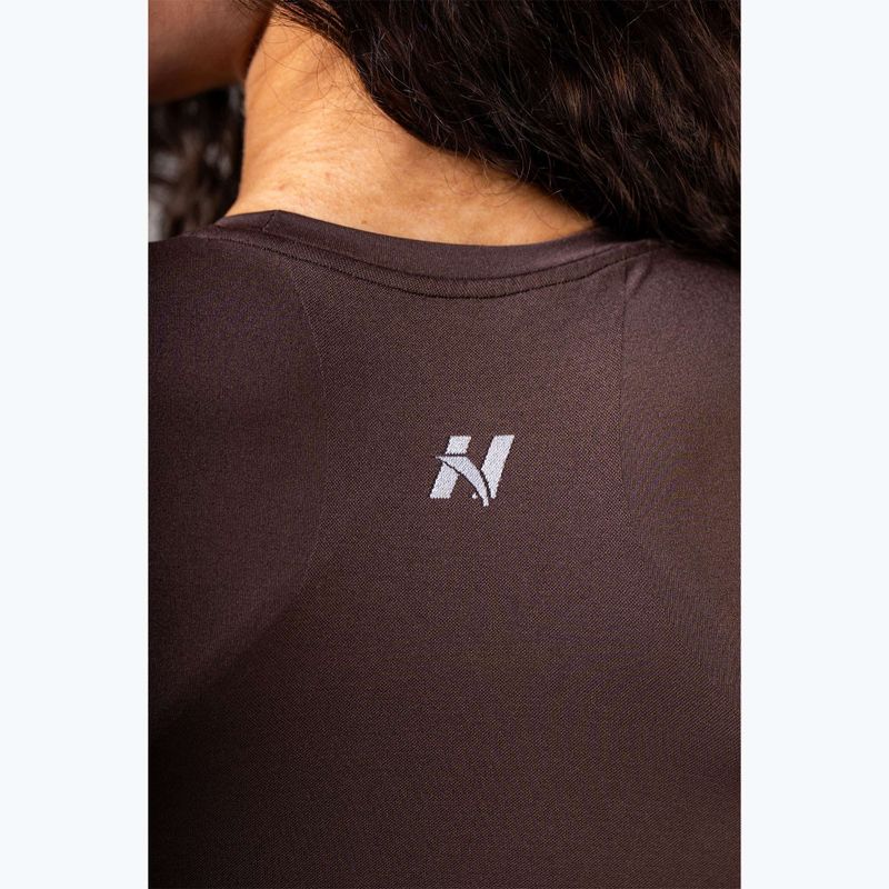 Топ для тренувань жіночий  NEBBIA Power dark brown 5
