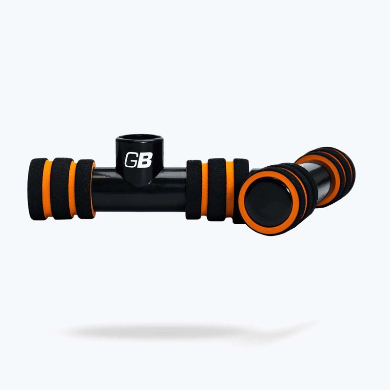 Ручки для віджимань GymBeam black/orange 4