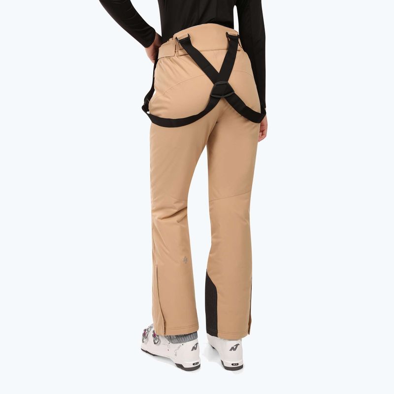 Штани гірськолижні жіночі Kilpi Elare beige 2