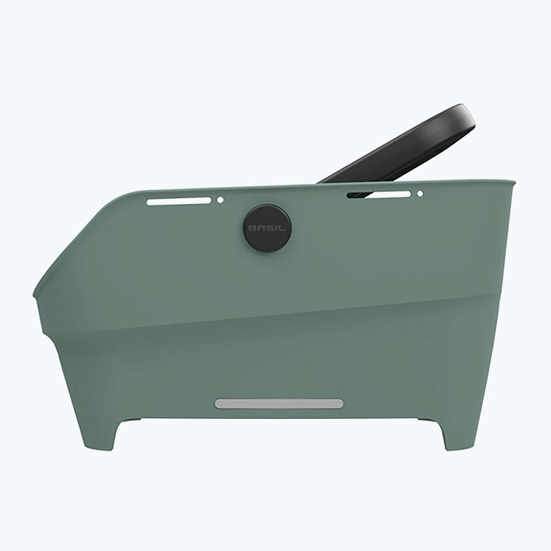 Кошик велосипедний задній Basil Cento Neo MIK silvergreen 3