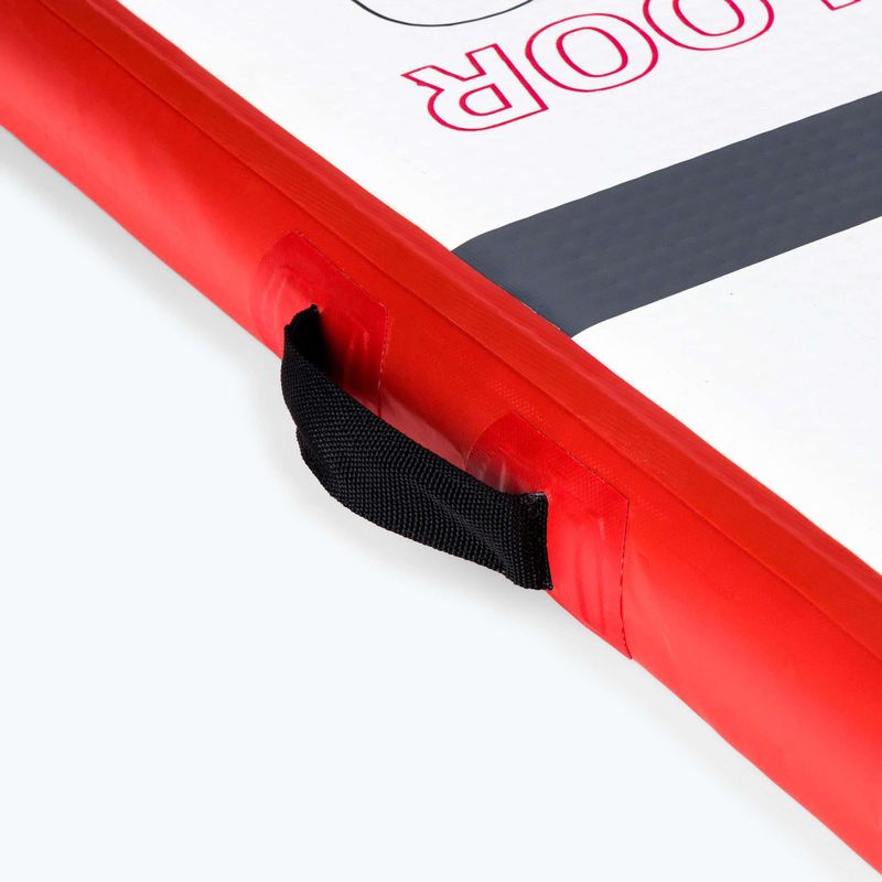 Килимок тренувальний надувний Pure4Fun Turning Mat біло-червоний P4F940190 4