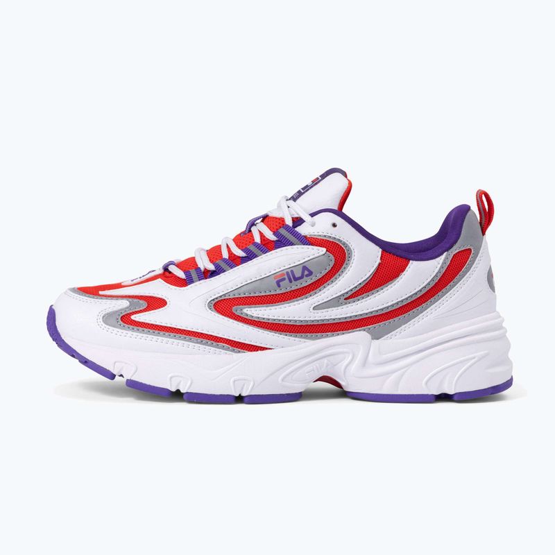 Кросівки жіночі FILA Actix white/fila red 8