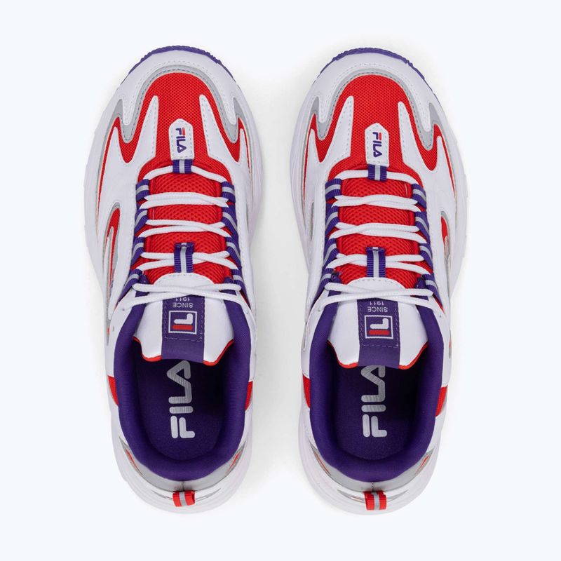 Кросівки жіночі FILA Actix white/fila red 10