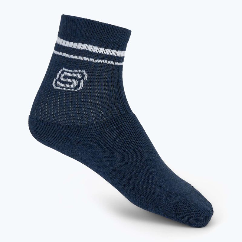 Шкарпетки дитячі SKECHERS Full Terry Low Crew 3 пари white/blue 4