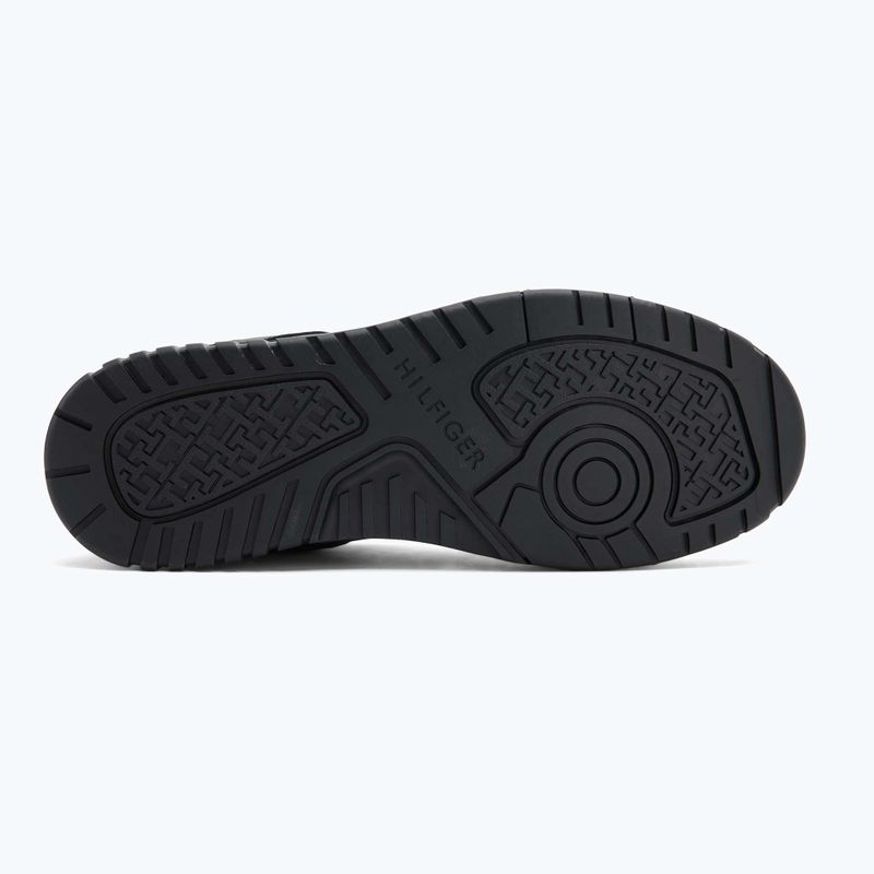 Кросівки чоловічі Tommy Hilfiger Basket Core Lite Lth Mix black 4
