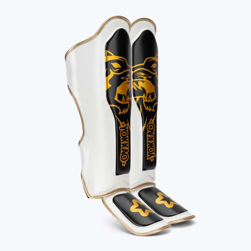 Захист гомілок та стоп YOKKAO Original absolute white