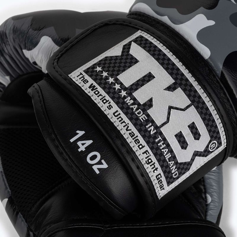 Рукавиці воксерські Top King Muay Thai Empower сірі TKBGEM-03A-GY 5