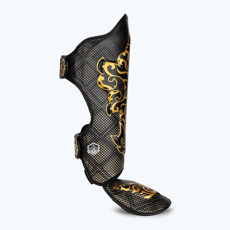 Захист для гомілок та стоп Top King Kanok black 2