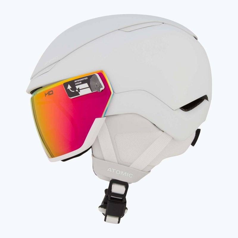 Шолом гірськолижний Atomic Revent GT Amid Visor HD white heather/red hd 4