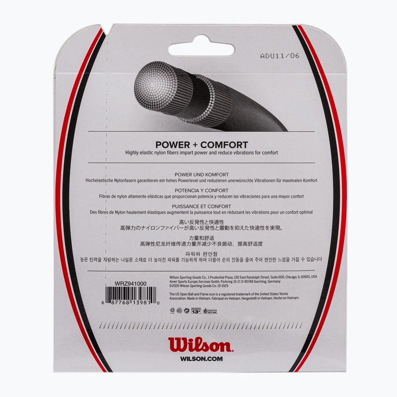 Струна для тенісу Wilson Sensation 16 12,2 м біла WRZ941000+ 2