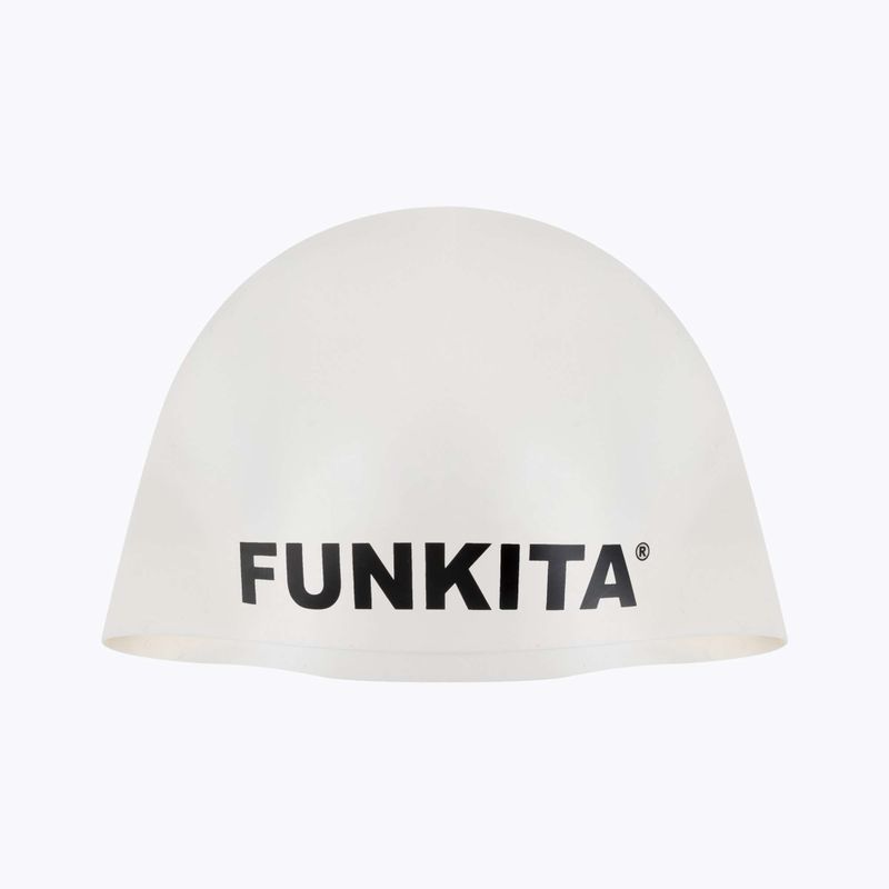 Шапочка для плавання Funkita Dome Racing біла FS980039200