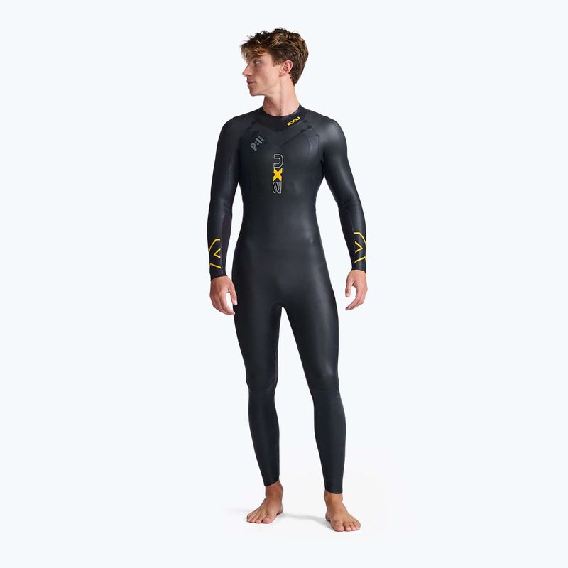 Чоловічий гідрокостюм для триатлону 2XU Propel:1 black/ambition MW4991C 3