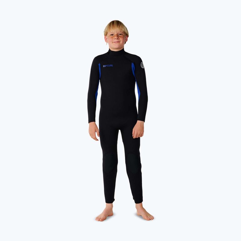 Гідрокостюм дитячий Rip Curl Trad 4/3 mm Back Zip black/blue