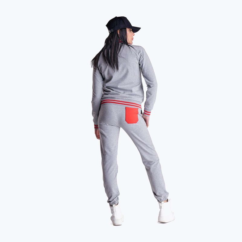 Костюм спортивний жіночий LEONE 1947 College grey/melange 3