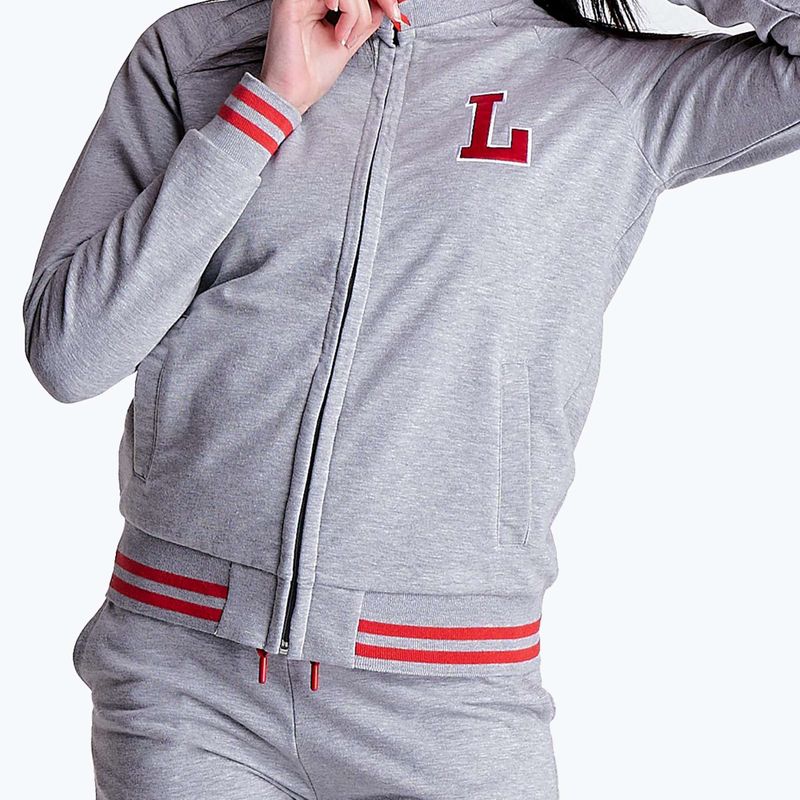 Костюм спортивний жіночий LEONE 1947 College grey/melange 5