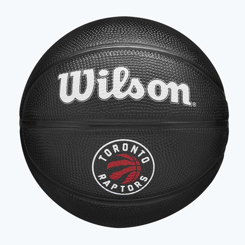 Баскетбольний м'яч Wilson NBA Tribute Mini Toronto Raptors WZ4017608XB3 Розмір 3