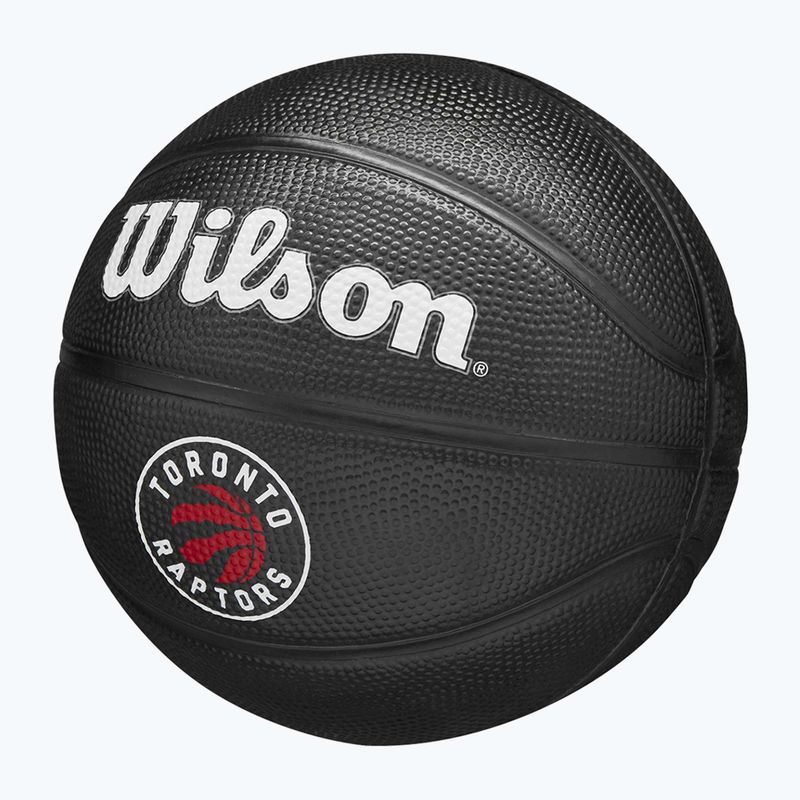 Баскетбольний м'яч Wilson NBA Tribute Mini Toronto Raptors WZ4017608XB3 Розмір 3 3