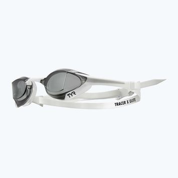 Окуляри для плавання TYR Tracer-X Elite Racing smoke/white LGTRXEL_072