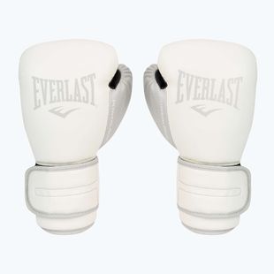 Рукавиці воксерські чоловічі EVERLAST Powerlock Pu білі EV2200