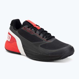 Кросівки тенісні чоловічі Wilson Rush Pro 5 Clay black/infrared/white