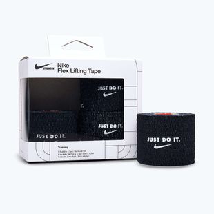 Еластичний когезійний бандаж Nike Strenght Flex Lifting Tape black/white