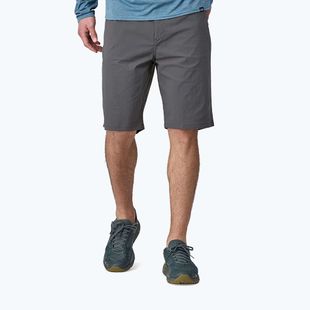 Шорти трекінгові чоловічі Patagonia Quandary forge grey