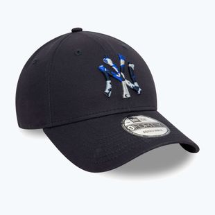 Бейсболка New Era Camo Infill 9Forty New York Yankees темно-синя