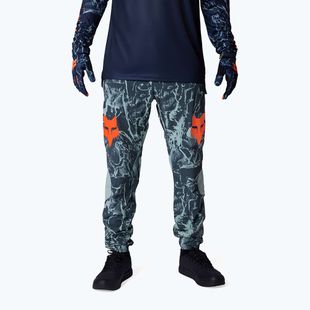 Штани велосипедні чоловічі Fox Racing Ranger Image Print arctic blue