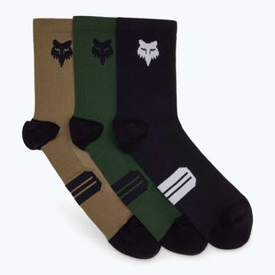 Шкарпетки Fox Racing 6 Ranger Prepack 3 pairs black/multi