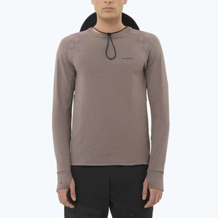 Кофта чоловіча Salomon Essential Lightwarm CN iron