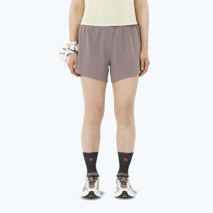 Шорти для бігу жіночі Salomon Sense Aero Stow 4" iron