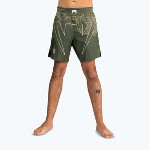 Шорти для тренувань чоловічі Venum Serpenti Fight khaki/bronze/ivory