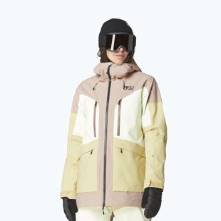 Куртка лижна жіноча Picture Haakon roebuck / lime / cream hemp