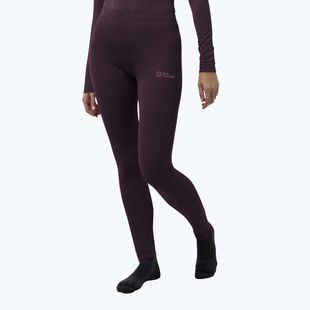 Штани термічні жіночі Jack Wolfskin Infinite Warm amaranth