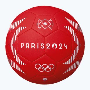 М'яч гандбольний Molten H2A5000-S4F IHF OFFICIAL BALL PARIS 2024 red розмір 2
