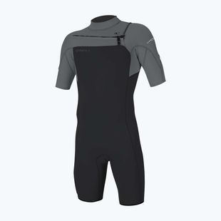 Гідрокостюм чоловічий O'Neill Hammer 2mm Chest Zip SS Spring IS6 tempered steel/smoke/smoke