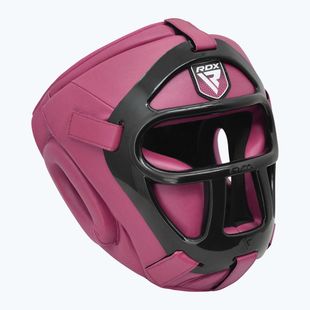 Шолом боксерський RDX Guard Grill T1 pink